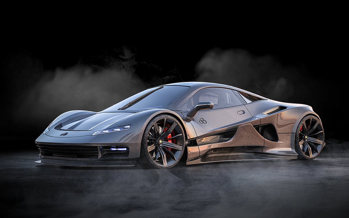 H6 Guest，six × 3 direct drive engine，Net zero emission，Sports car，