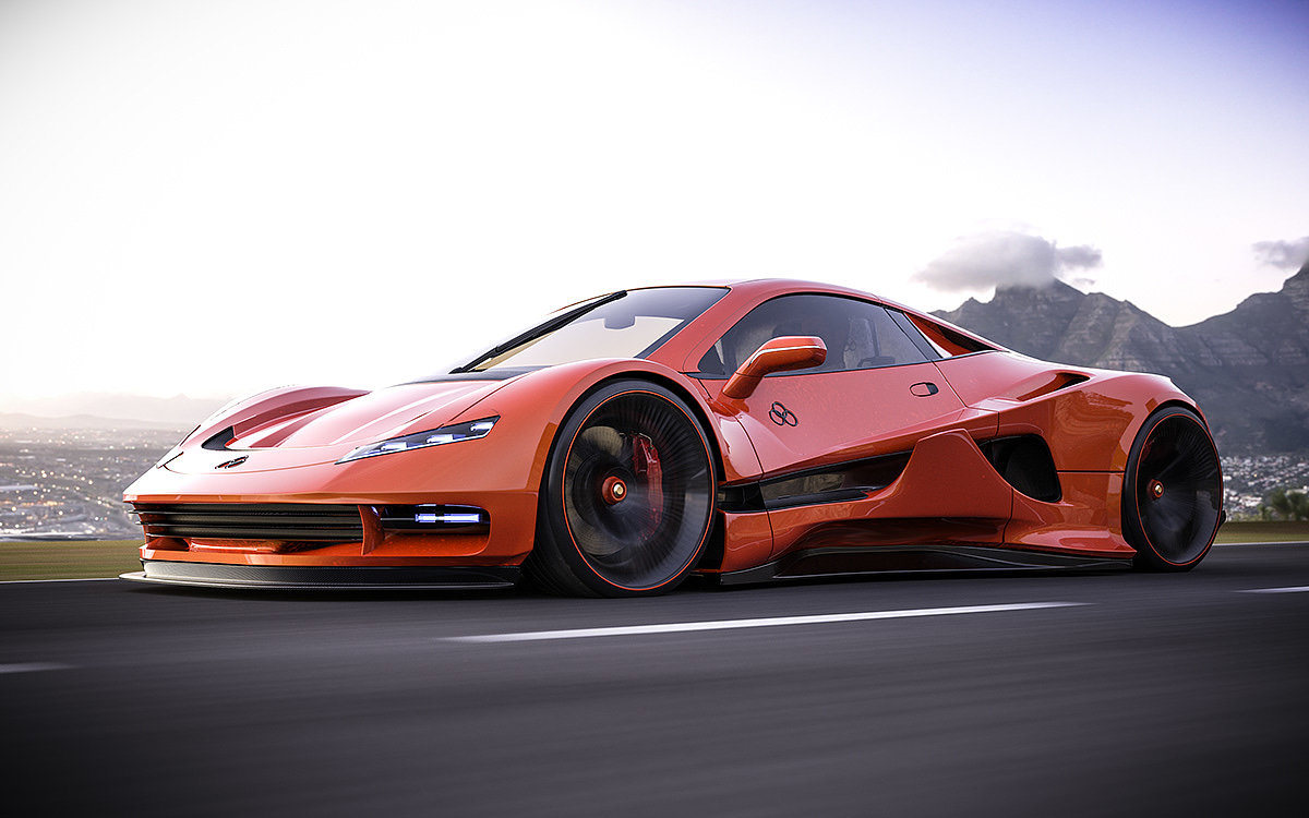 H6 Guest，six × 3 direct drive engine，Net zero emission，Sports car，