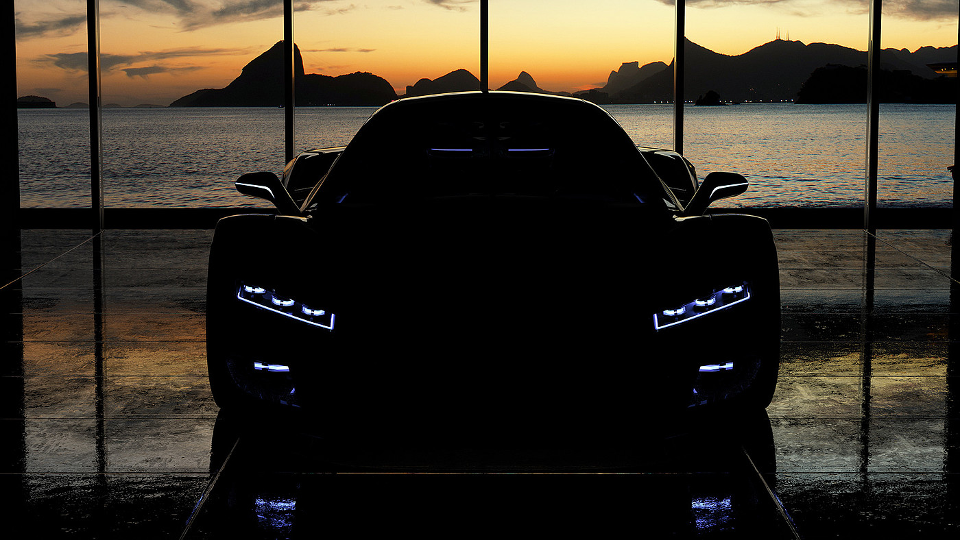 H6 Guest，six × 3 direct drive engine，Net zero emission，Sports car，