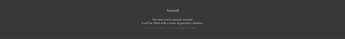 AROUND，Marble material，Table，