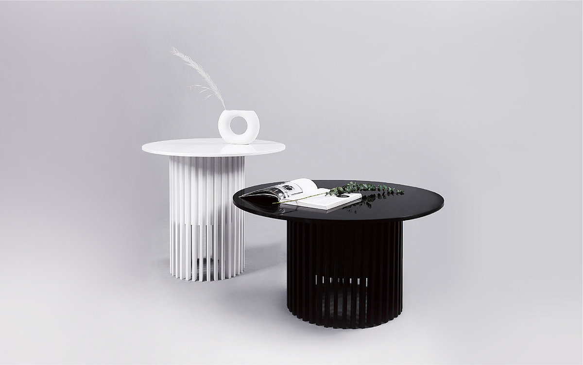 AROUND，Marble material，Table，
