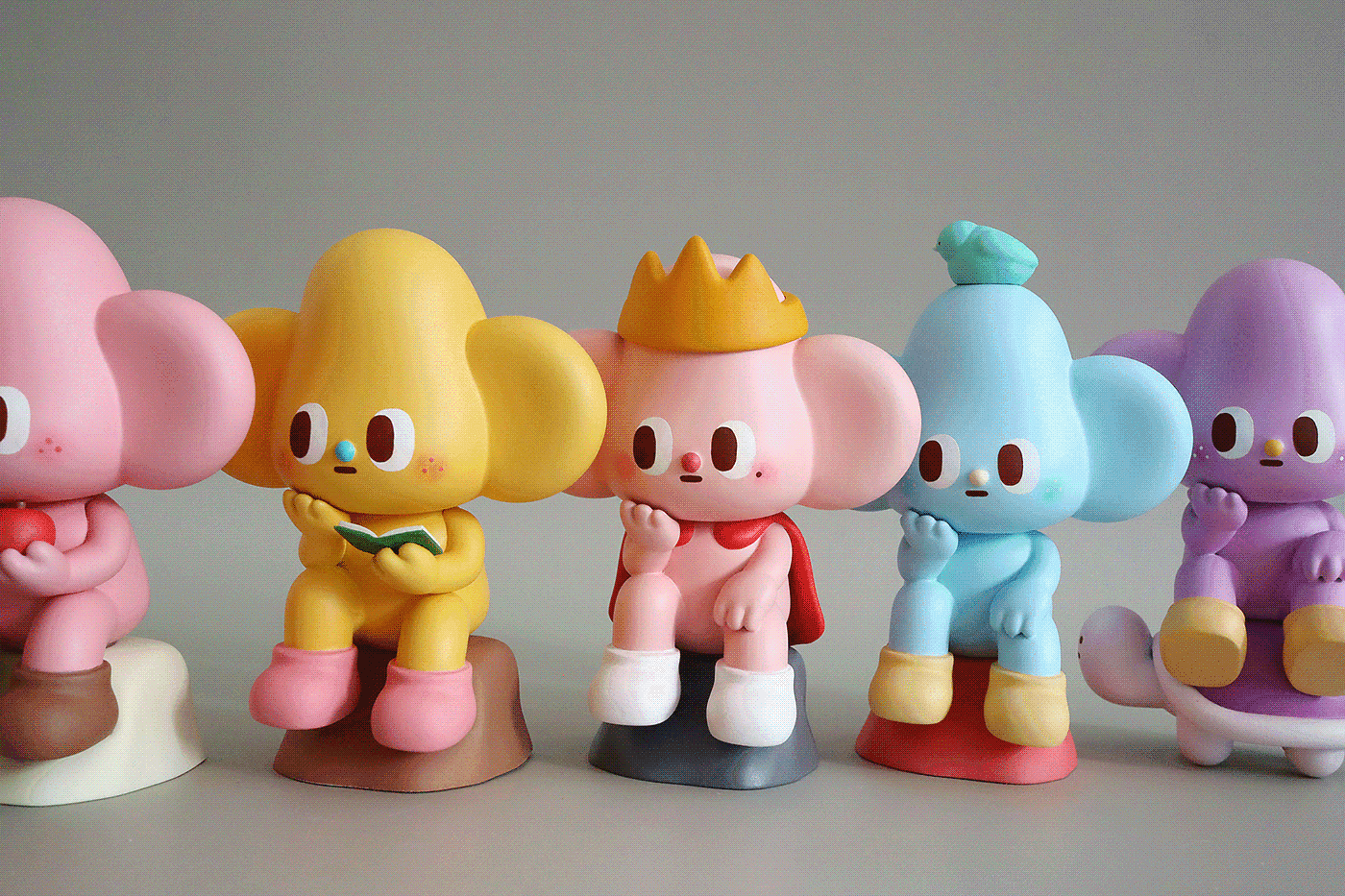 Thinker Blind Box，RACCOON FACTORY，Toys，Blind box，Thinker buddy series，Starfy，