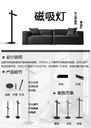 Floor lamp, lamp，