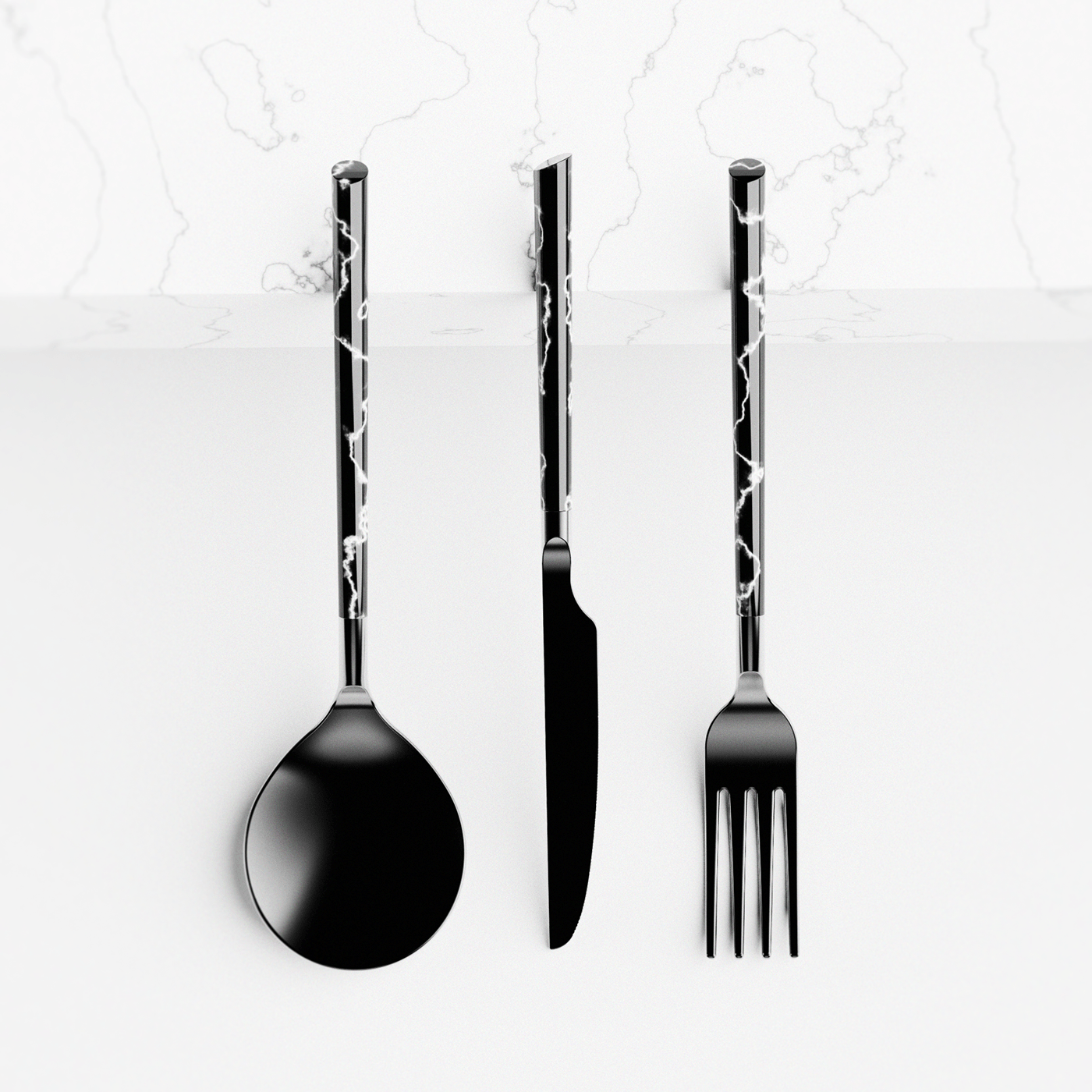 tableware，Teardrop，brass，Marble，stainless steel，Oliver Perretta，