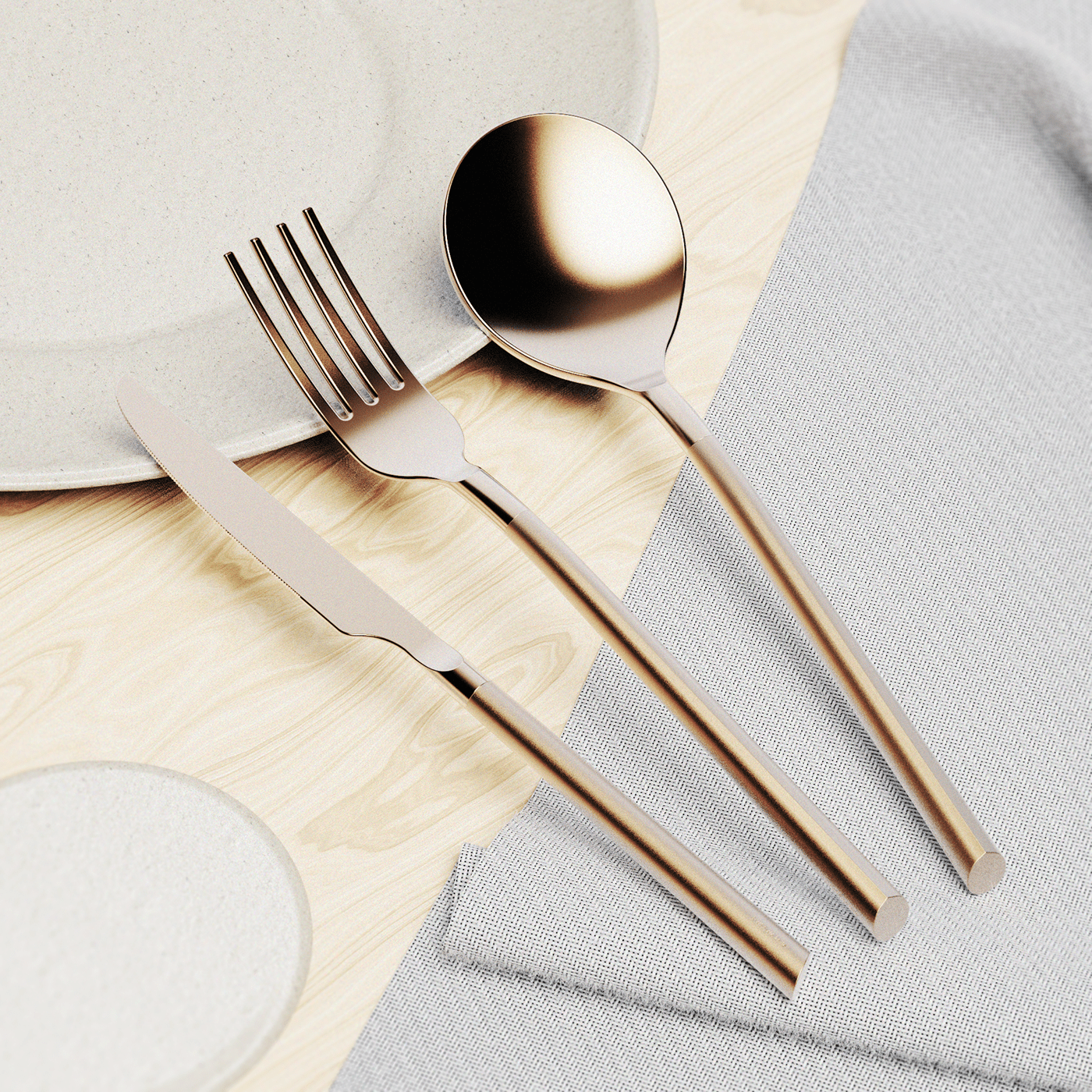 tableware，Teardrop，brass，Marble，stainless steel，Oliver Perretta，