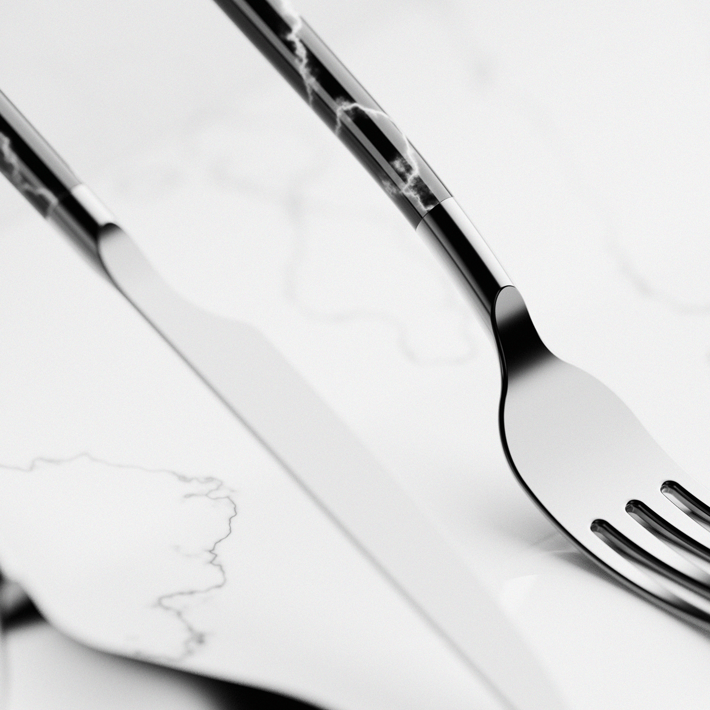 tableware，Teardrop，brass，Marble，stainless steel，Oliver Perretta，