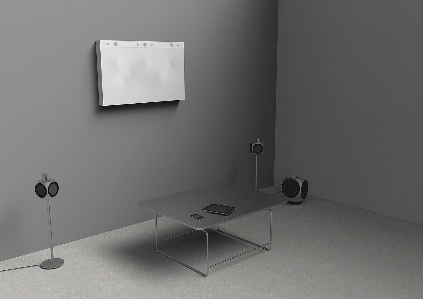 Henry Caird，3D music，white，vision，music，