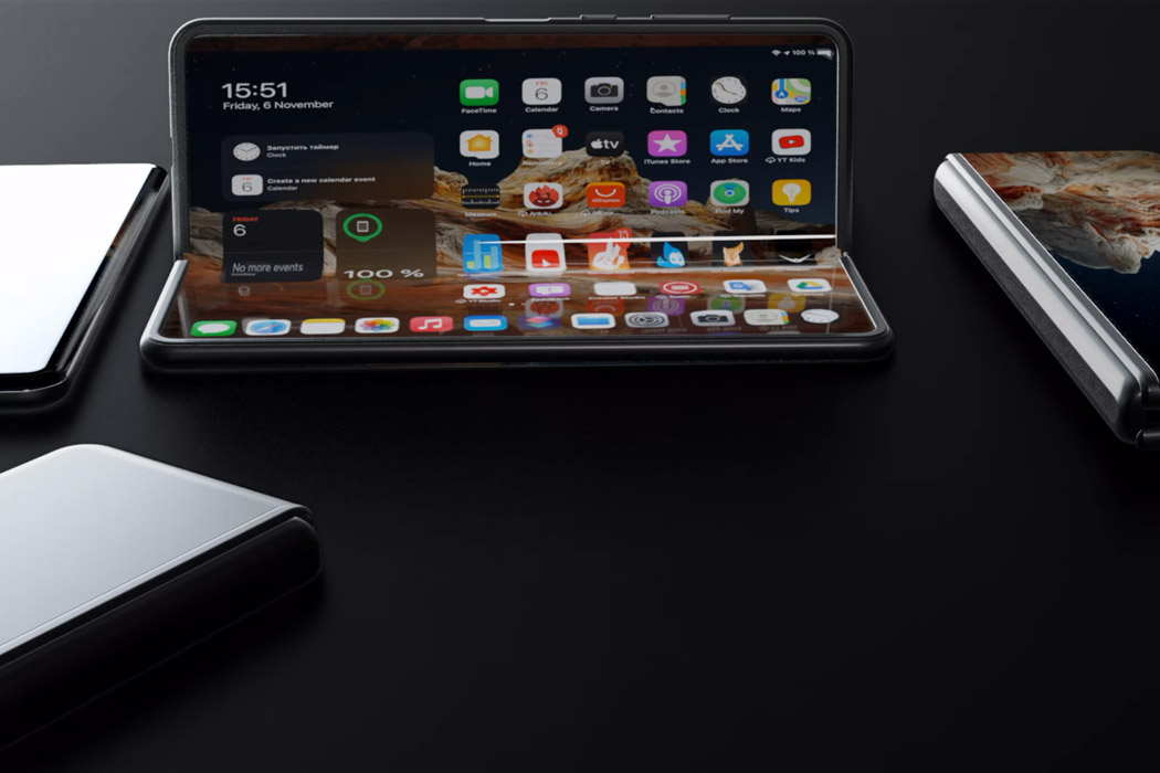 iOS Beta News，fold，mobile phone，Apple，iphone13，seamless，