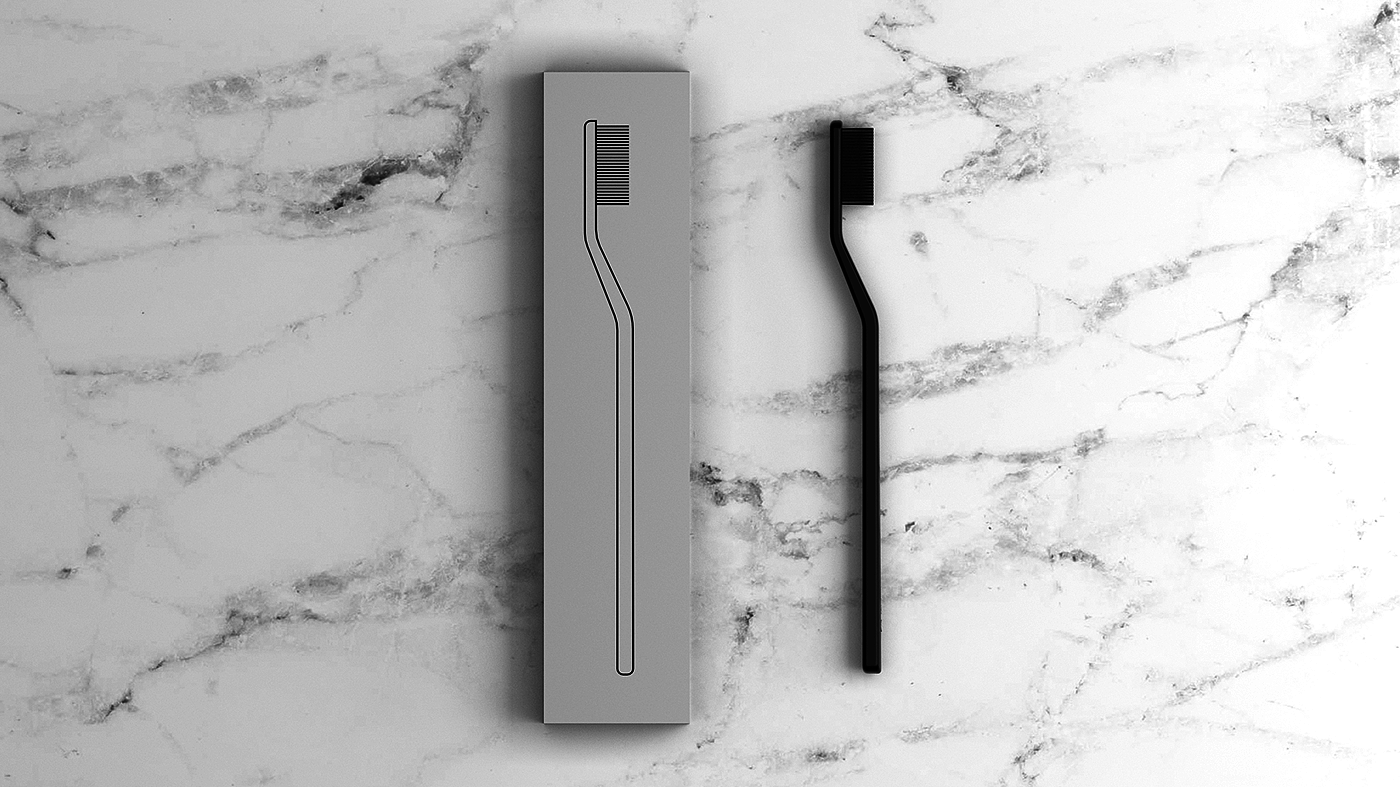 Minimalism，toothbrush，smile，Personal care，product design，