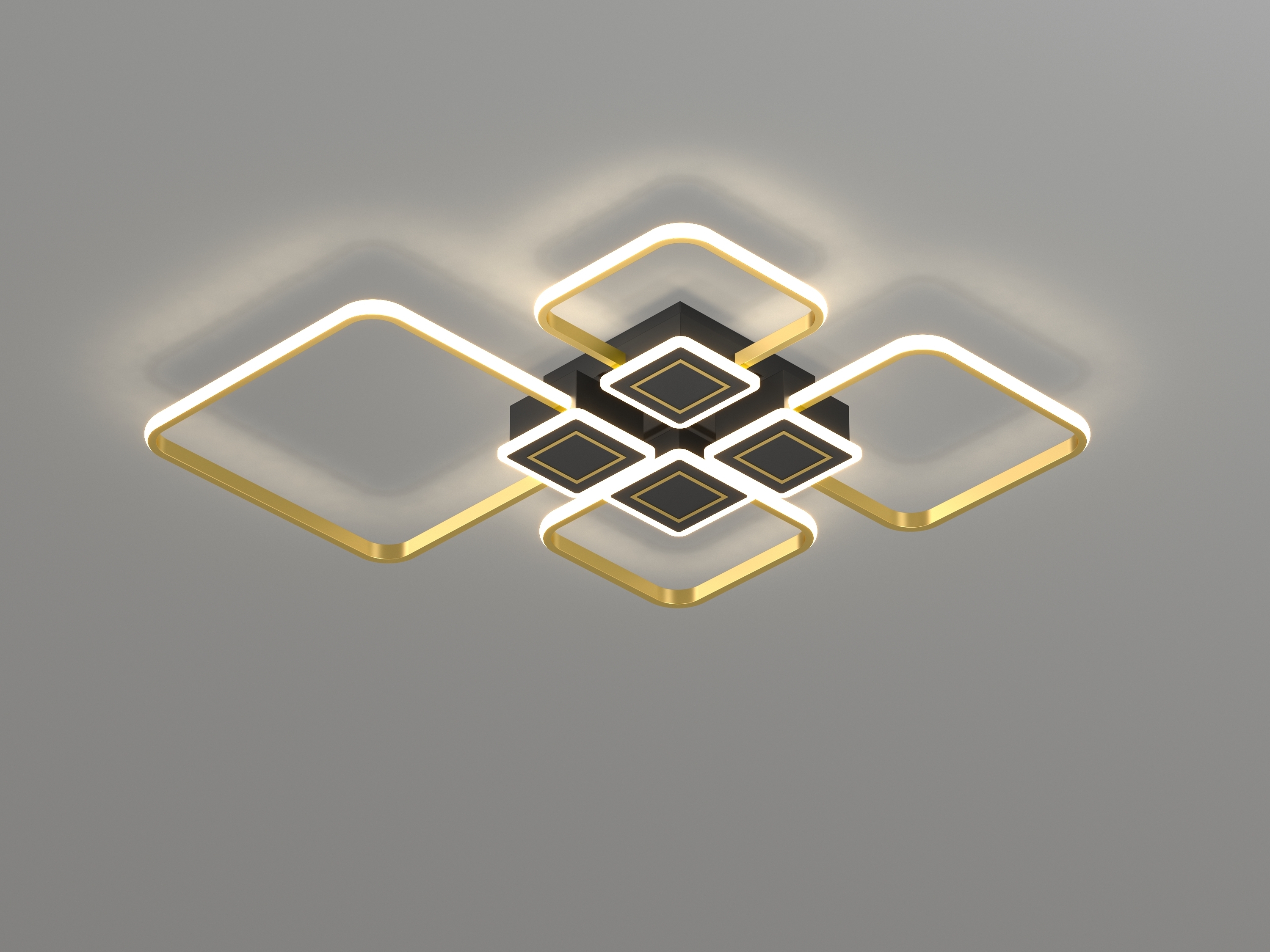 Nordic ceiling lamp，Light luxury lighting，Aluminum lamp，