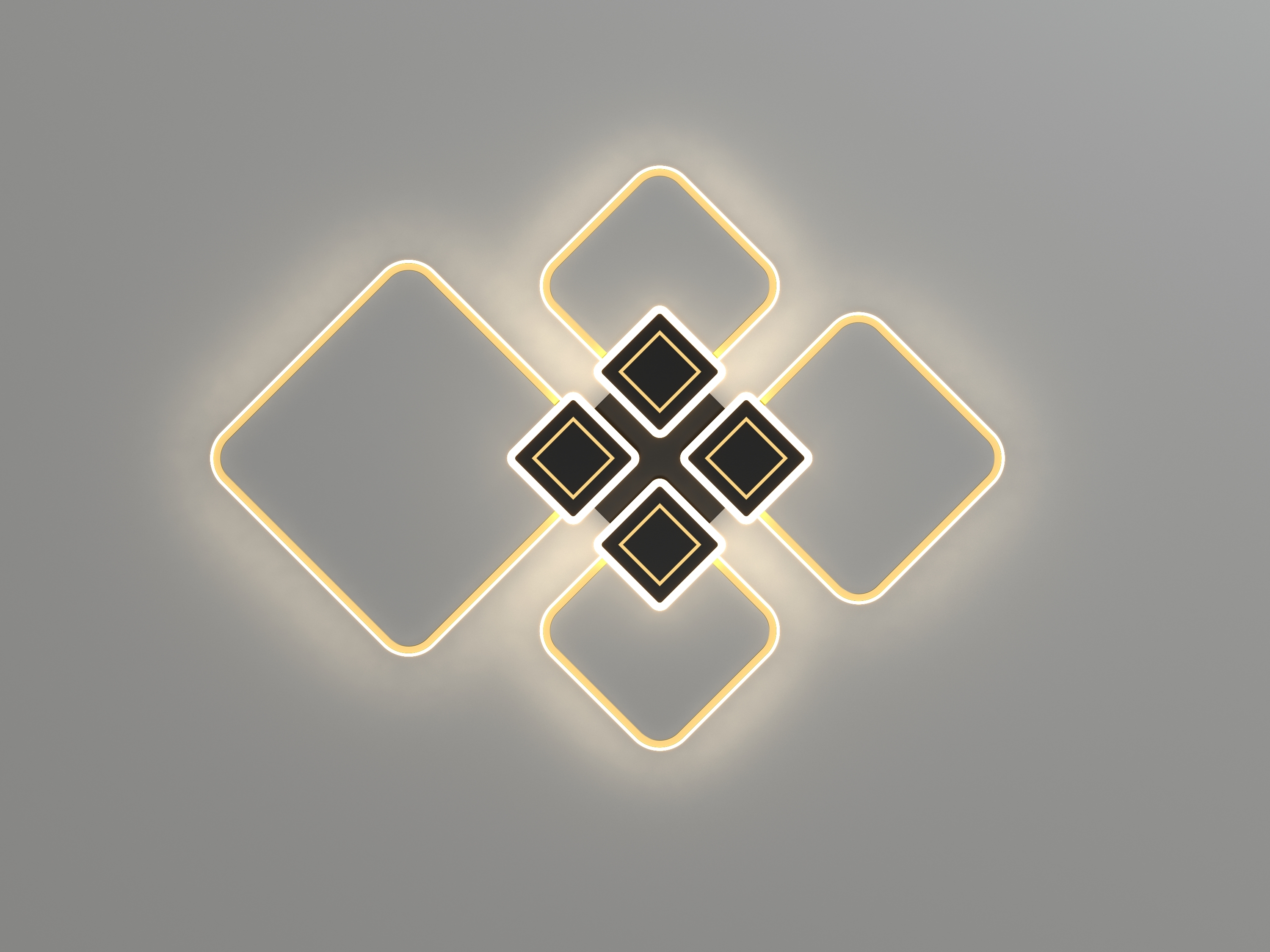 Nordic ceiling lamp，Light luxury lighting，Aluminum lamp，