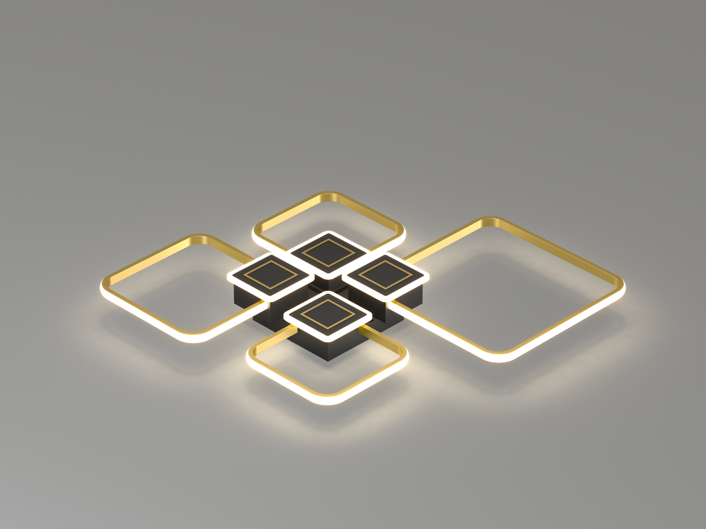 Nordic ceiling lamp，Light luxury lighting，Aluminum lamp，