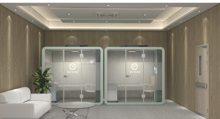 Mobile isolation cabin, activity ward, medical live broadcast，