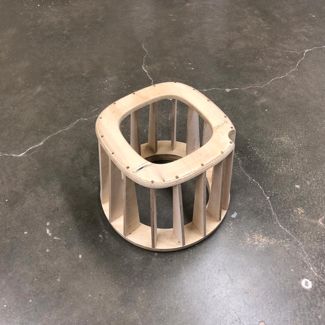 Krishna Rammoha，Stork，Small chair，