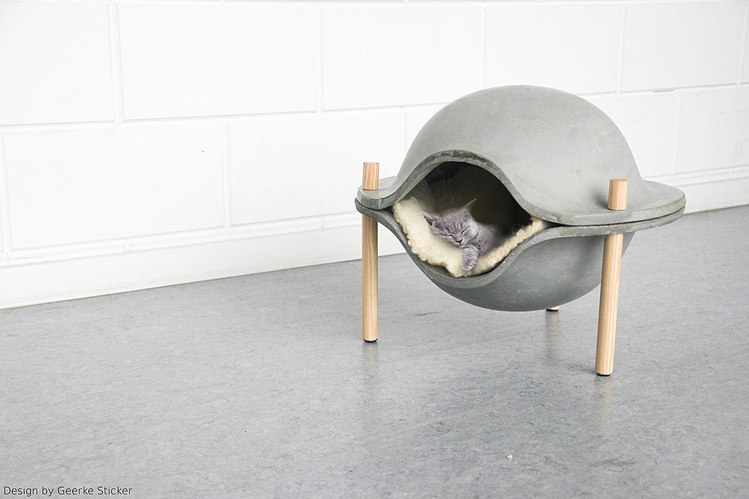 Pet Supplies & Pet，Simple design，concrete，Pet nest，