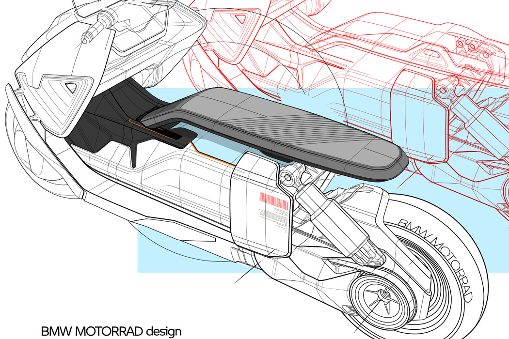 bmw，concept，Scooter，Electric vehicle，