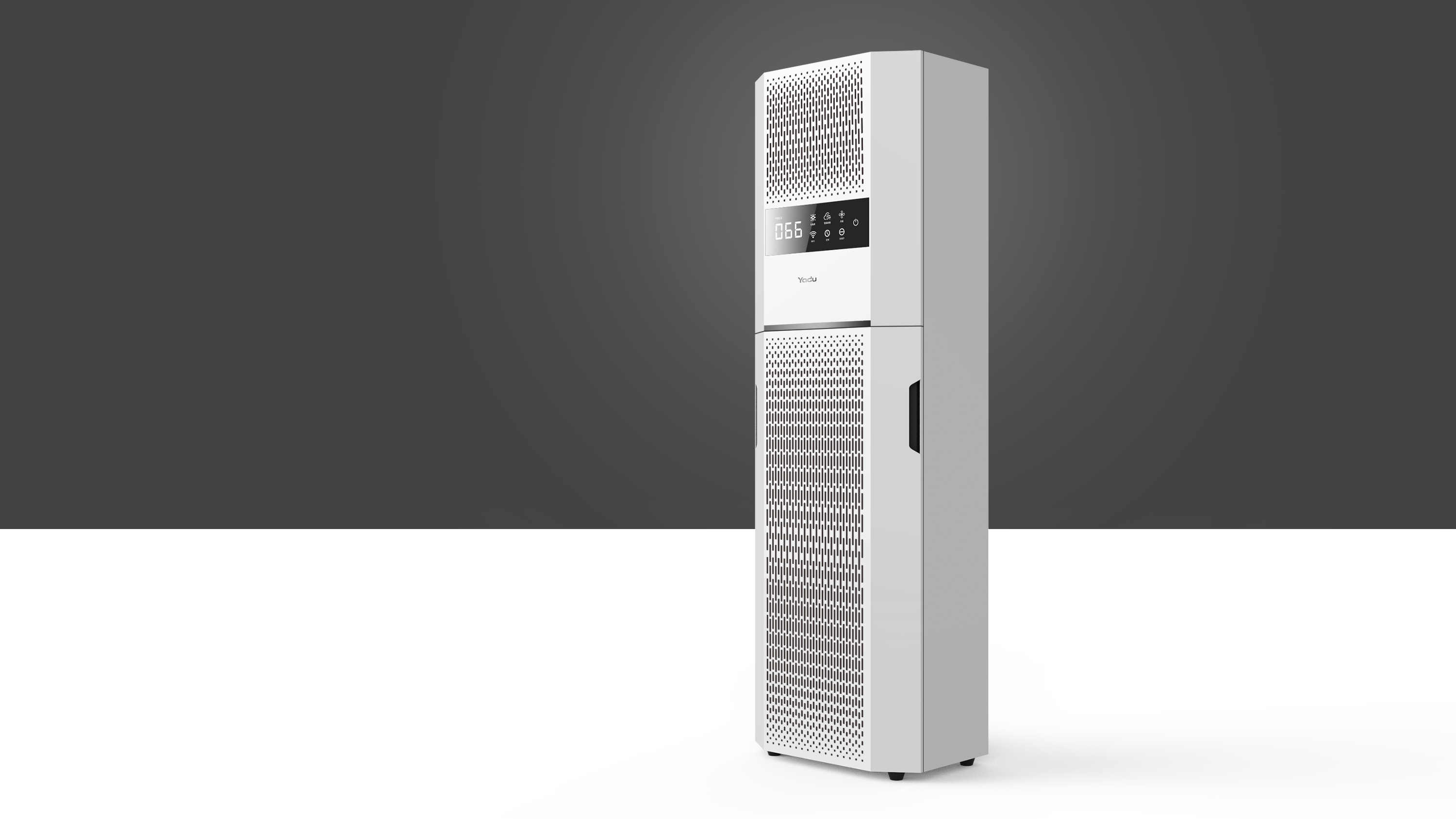 Large screen, fresh air, purification, sheet metal，