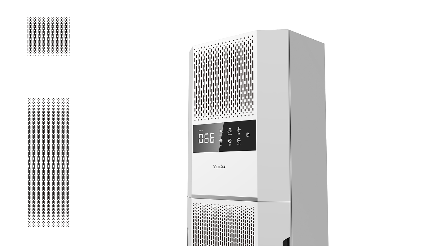 Large screen, fresh air, purification, sheet metal，