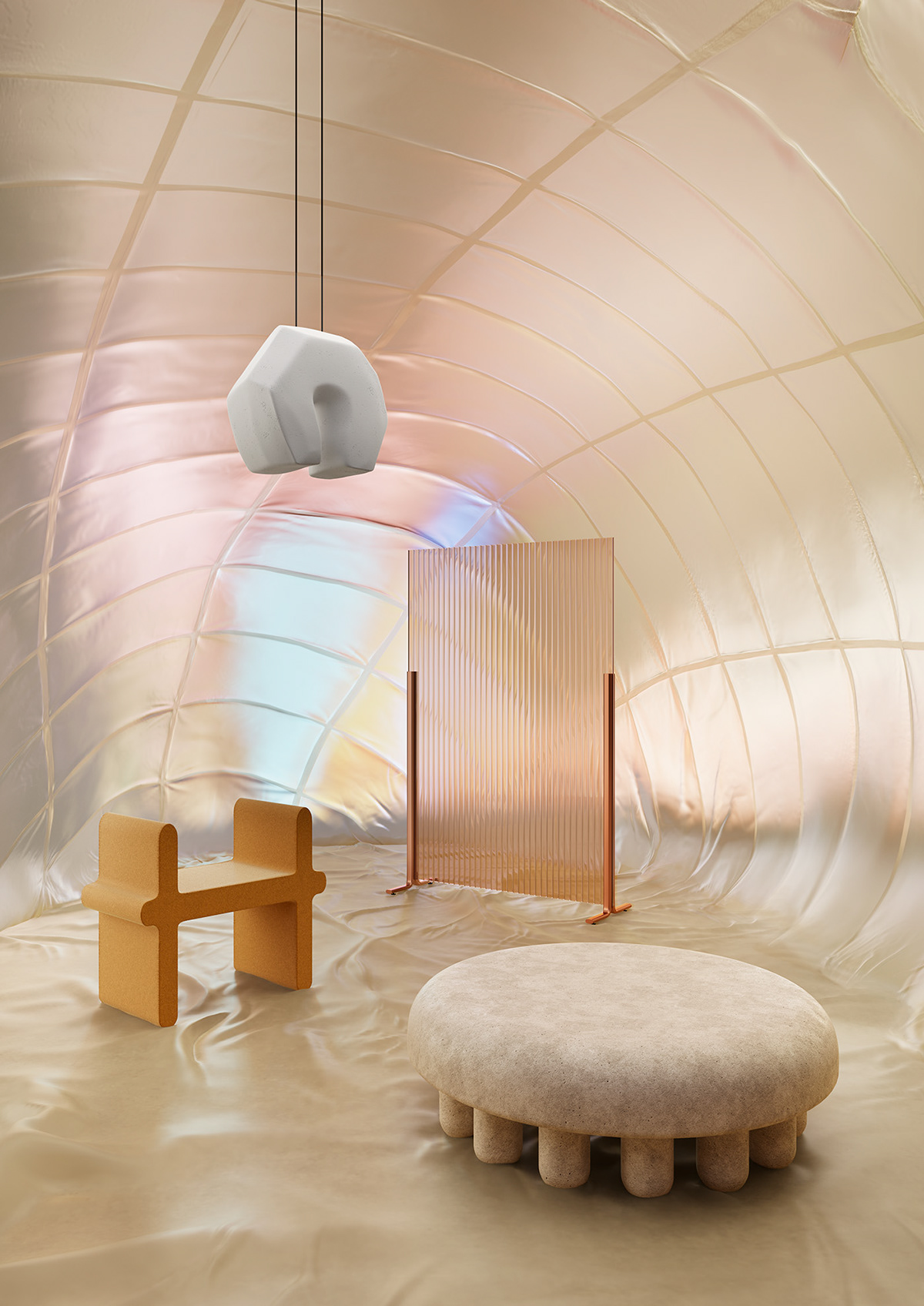 Installation art，CAVE - LIKE SPACES，Cavernous space，