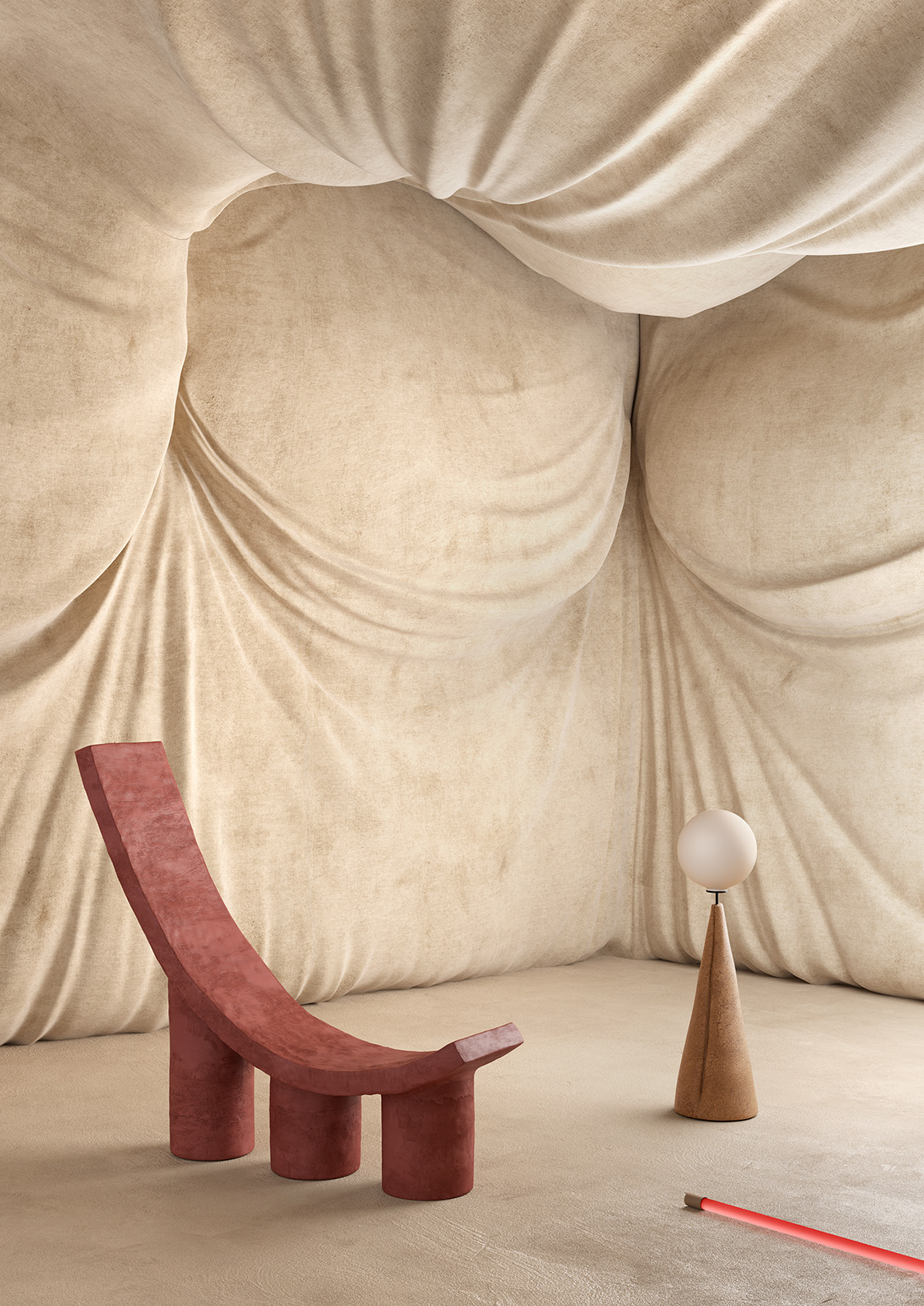 Installation art，CAVE - LIKE SPACES，Cavernous space，