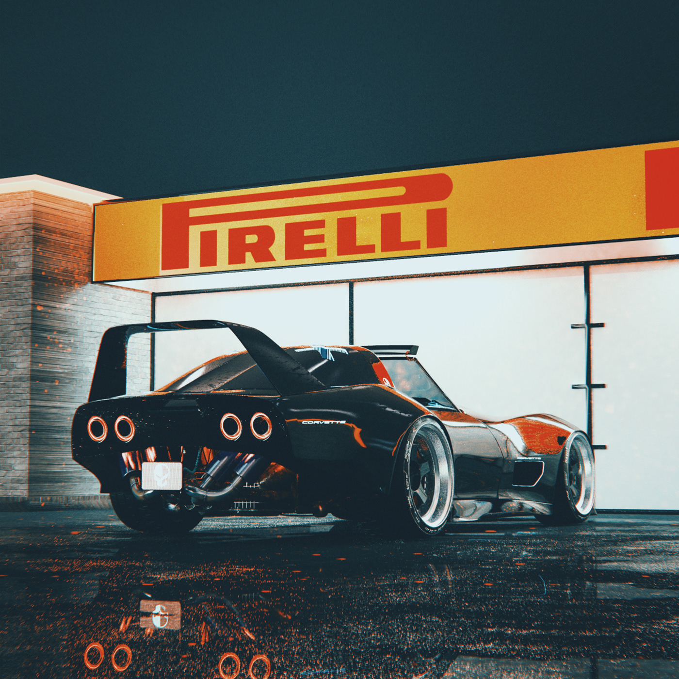 automobile，Corvette，Image set，