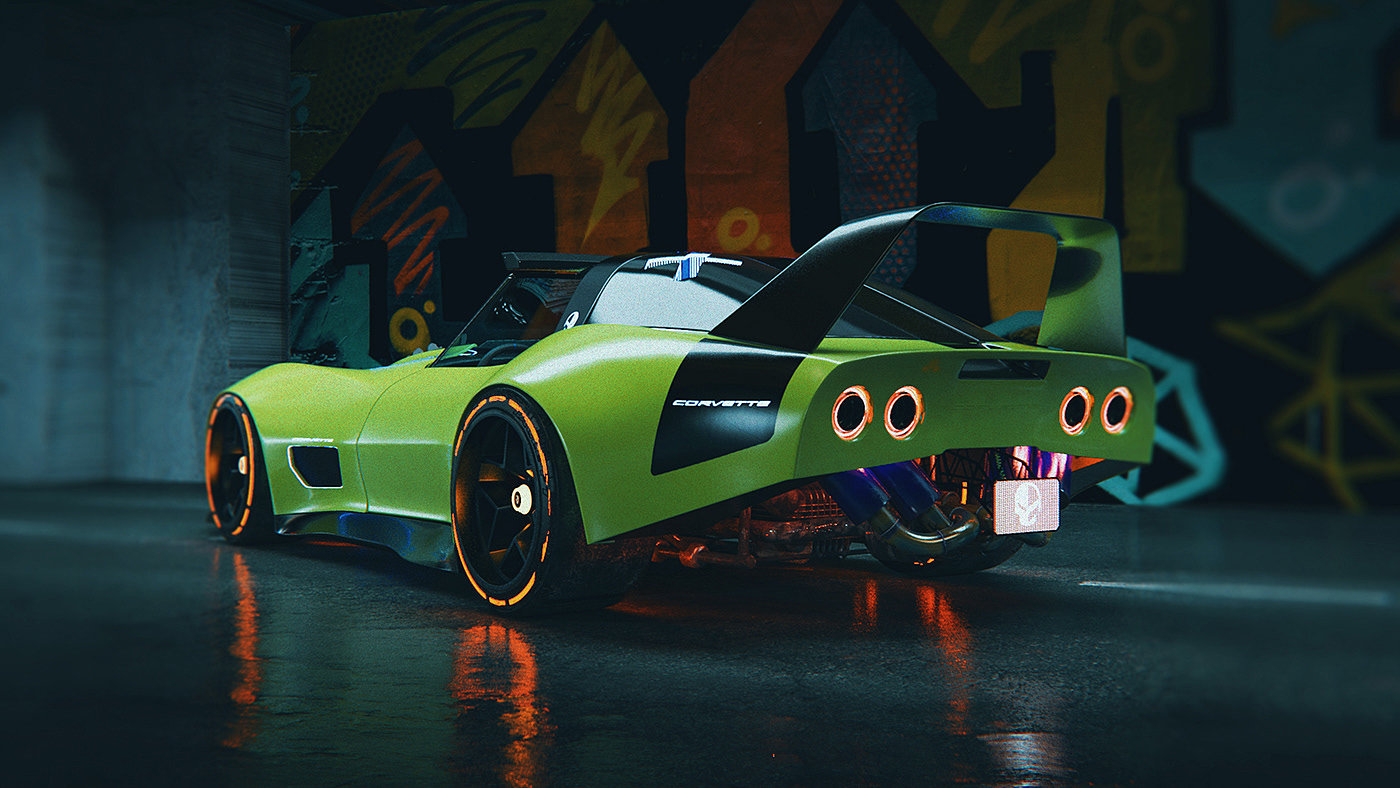 automobile，Corvette，Image set，
