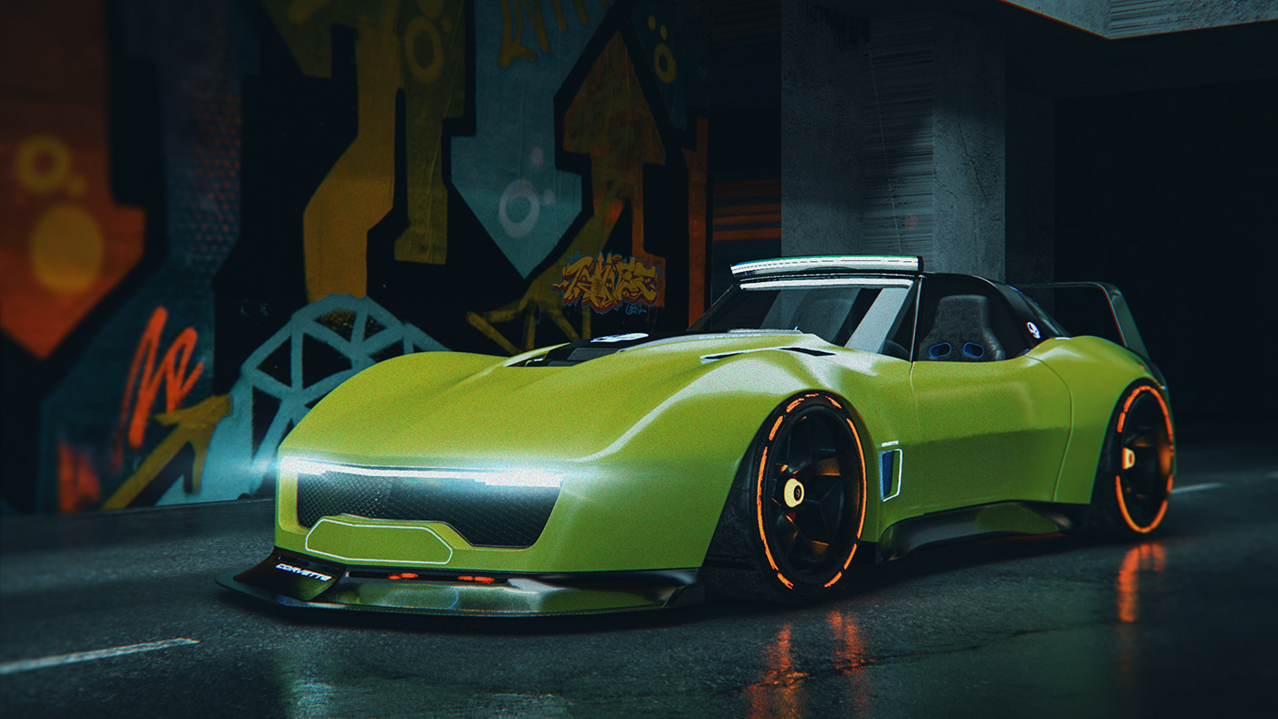 automobile，Corvette，Image set，