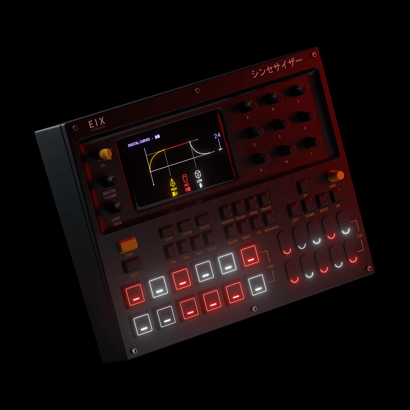 Eix synthesizer，3D modeling，EIX Synthesizer，