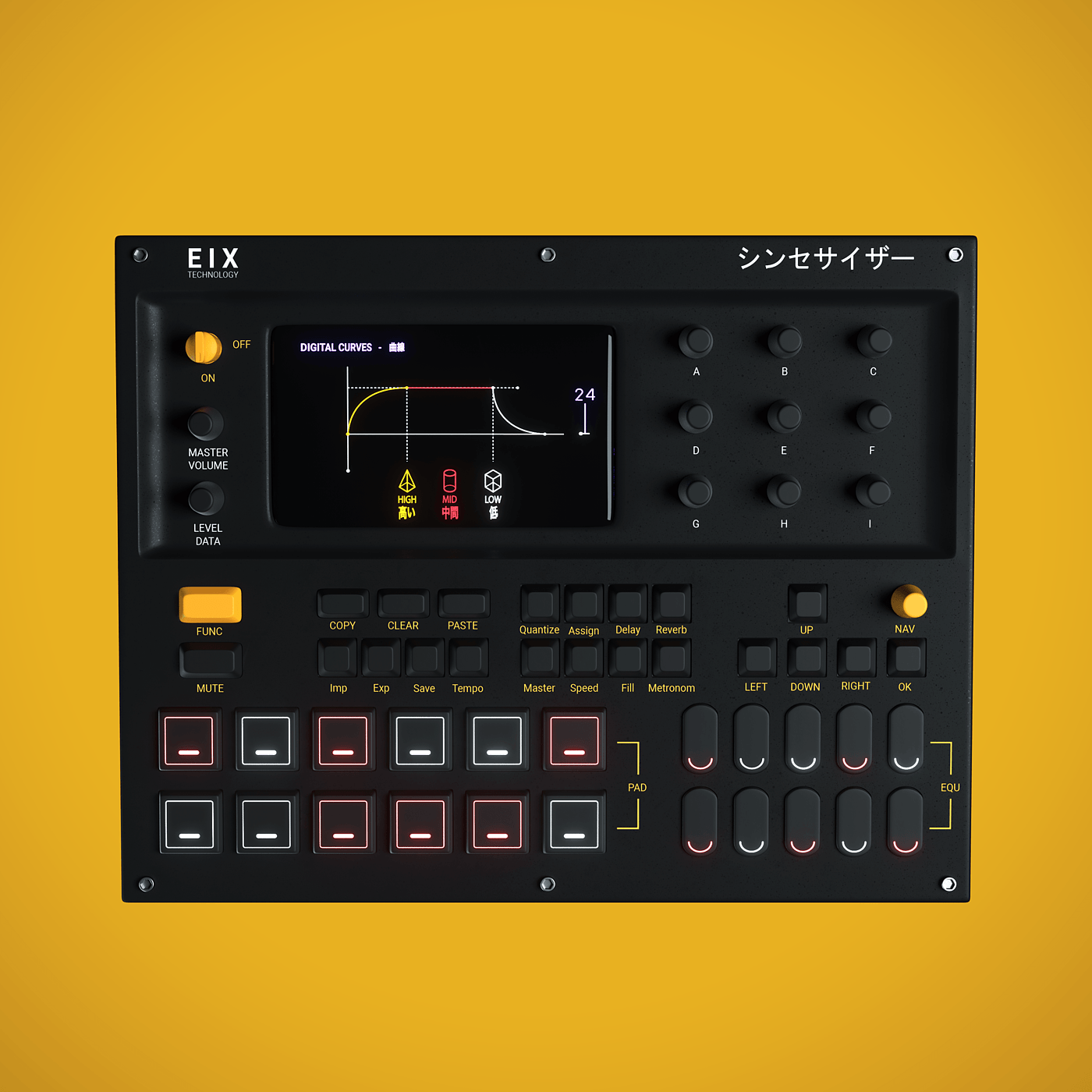 Eix synthesizer，3D modeling，EIX Synthesizer，