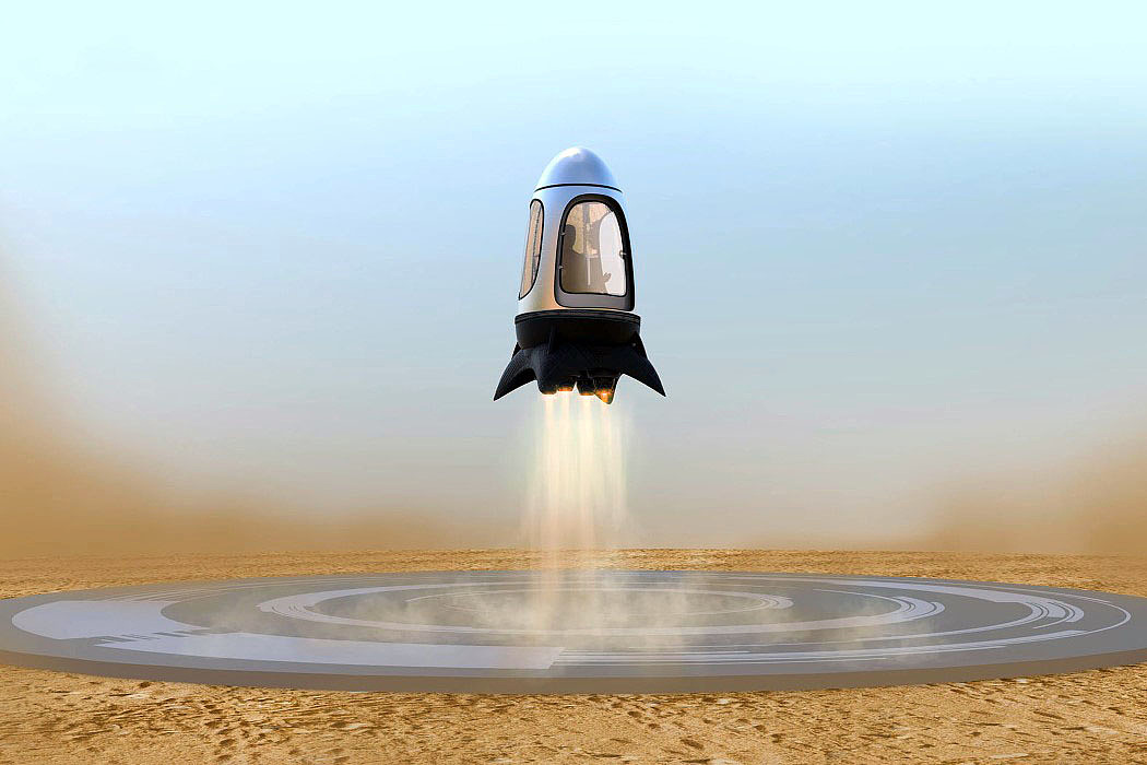 Space tourism，Rocket pod，Skydiving，