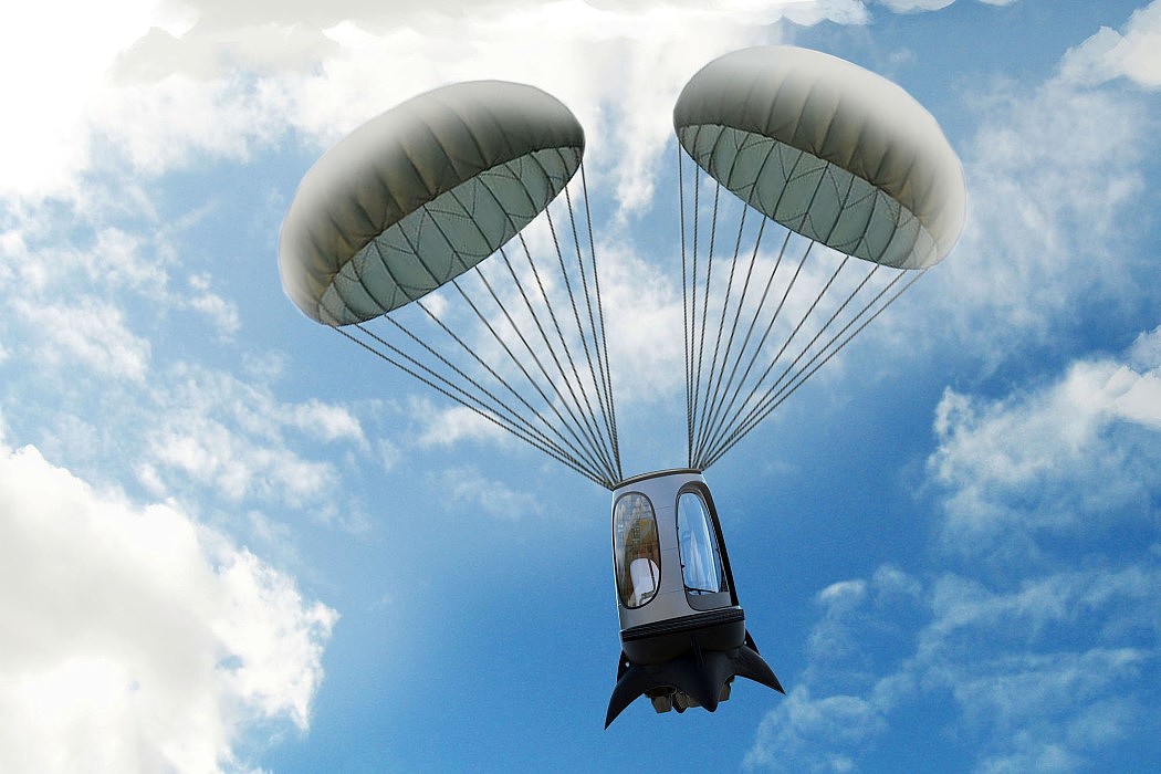 Space tourism，Rocket pod，Skydiving，