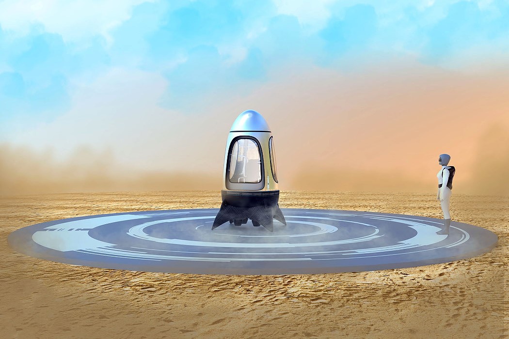 Space tourism，Rocket pod，Skydiving，