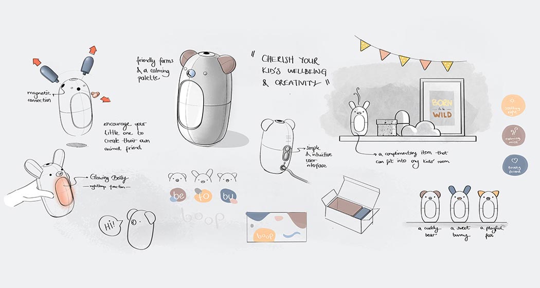 Aromatherapy machine，children，lovely，warm，