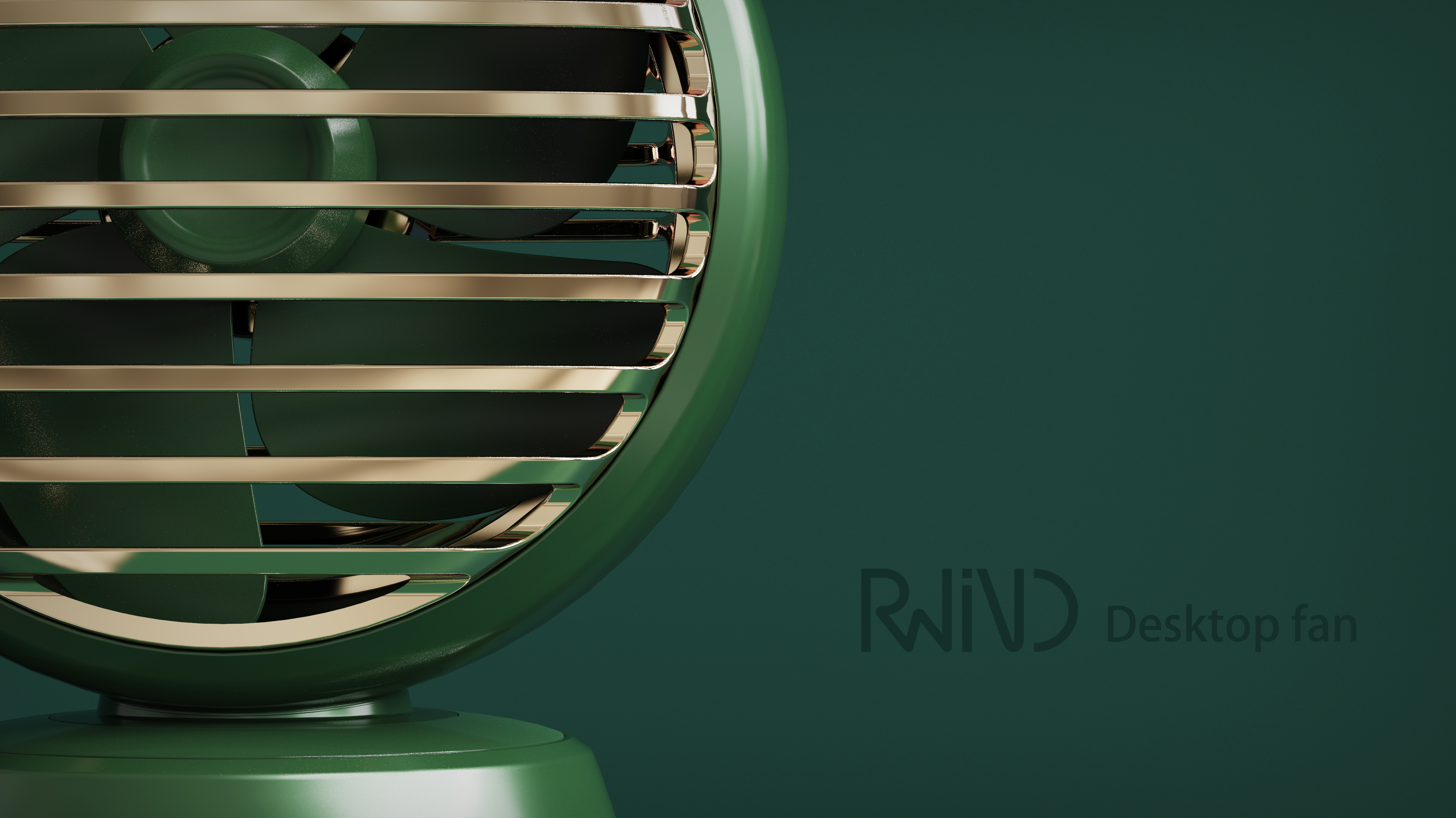 product design，industrial design，sample reels，Keyshot rendering，Desktop small fan，