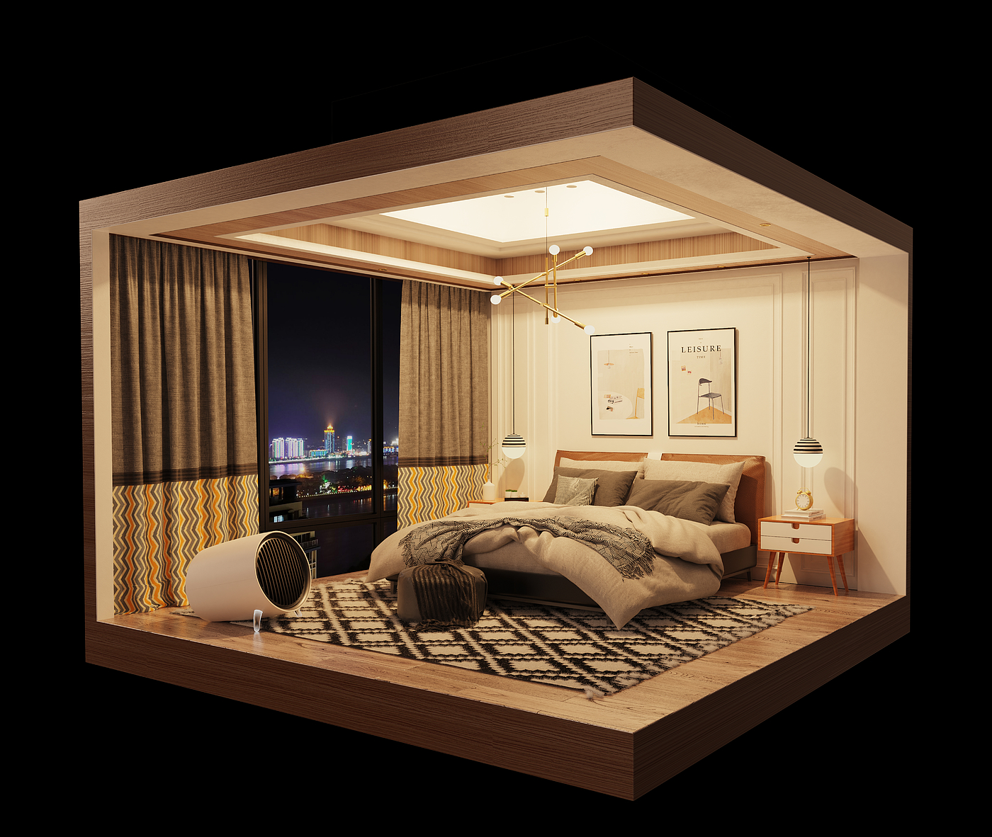 KS rendering，3C rendering，