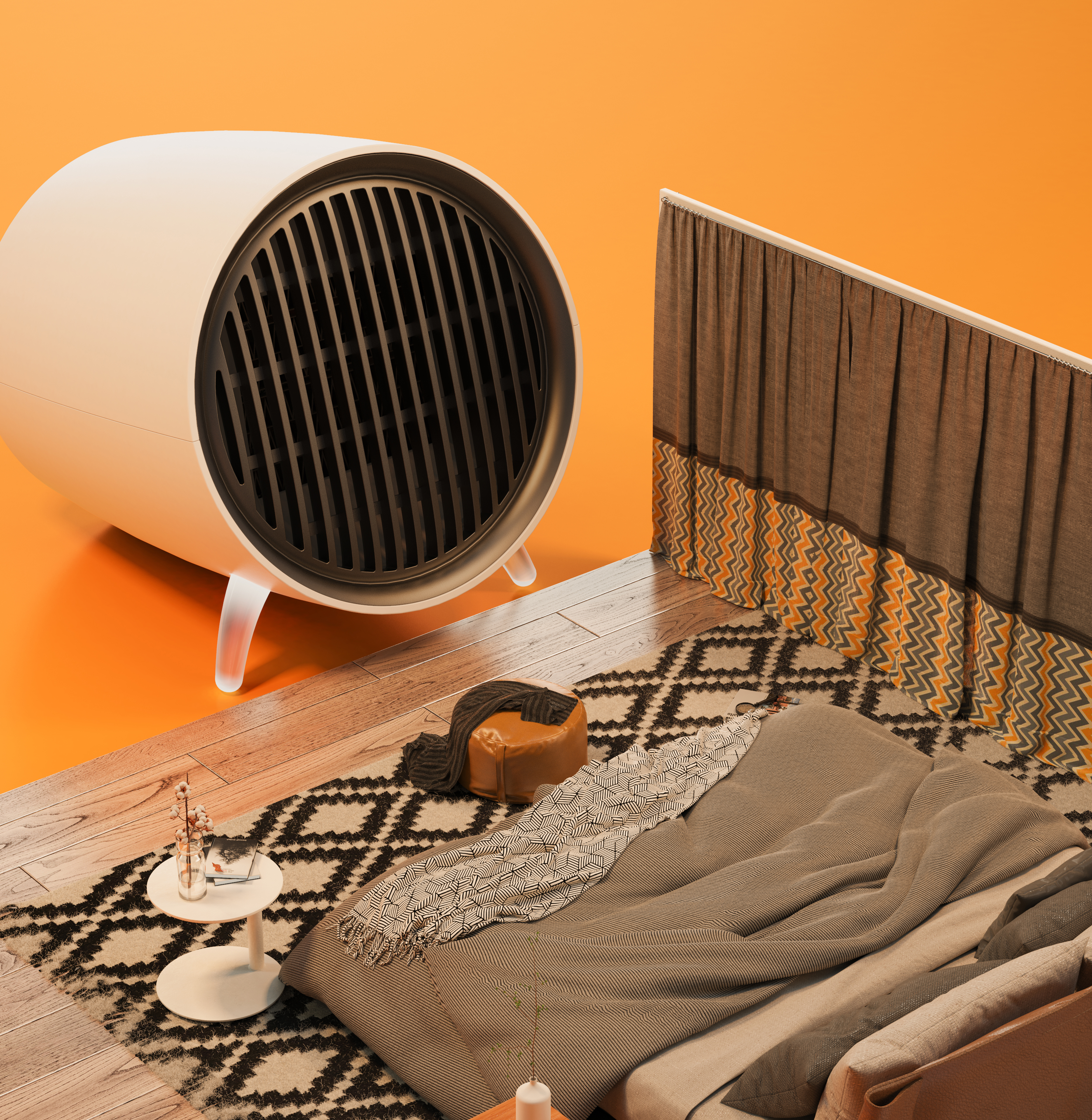 KS rendering，3C rendering，