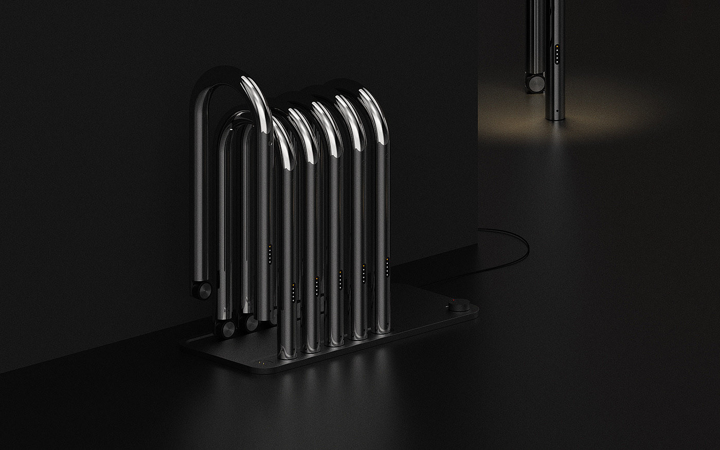an electric appliance，heater，wireless，move，concept，
