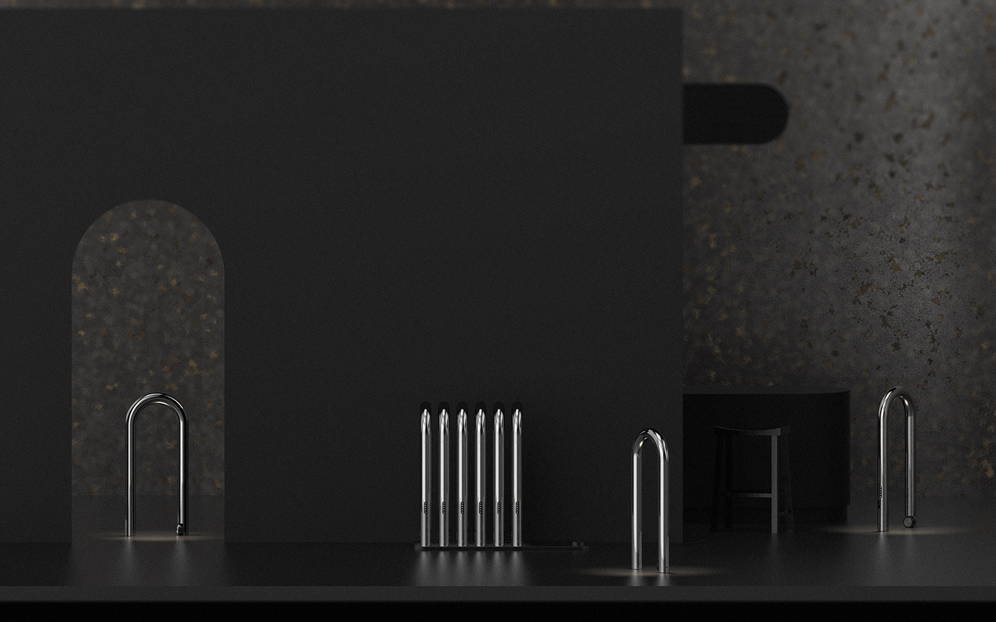 an electric appliance，heater，wireless，move，concept，