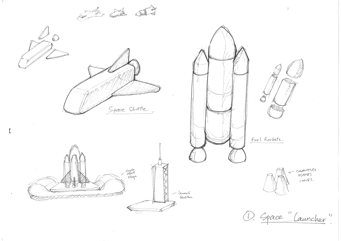 Cosmos，Huzi，Building blocks，