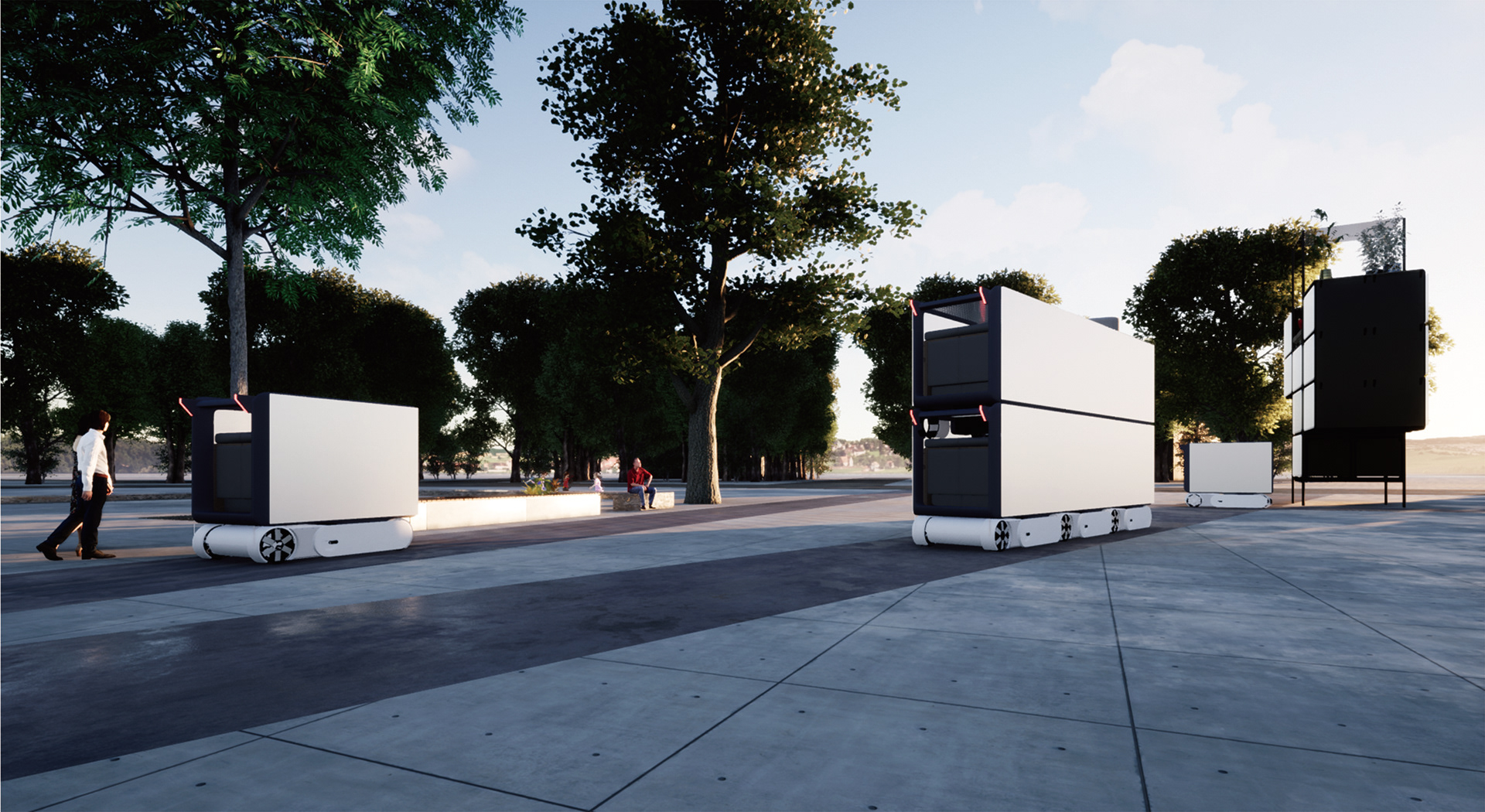 Compressed space，Mobile society，conceptual design，vehicle，