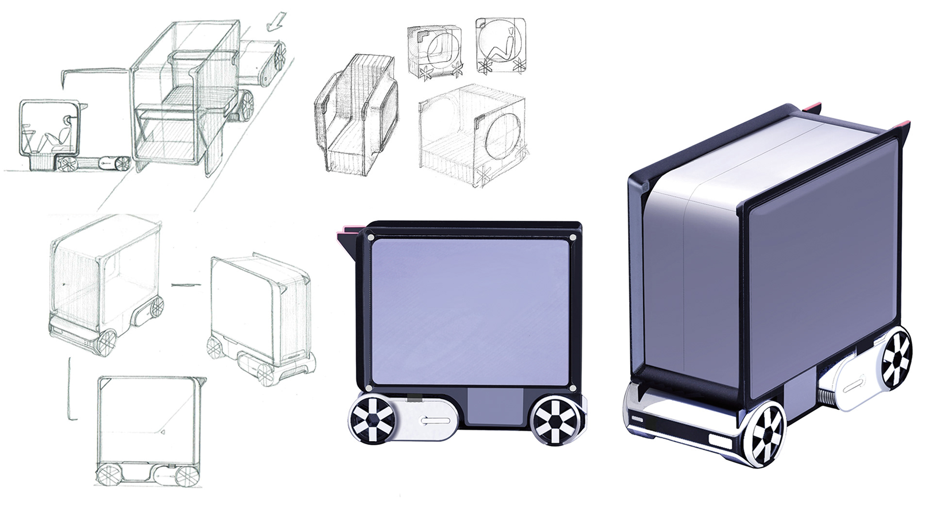Compressed space，Mobile society，conceptual design，vehicle，