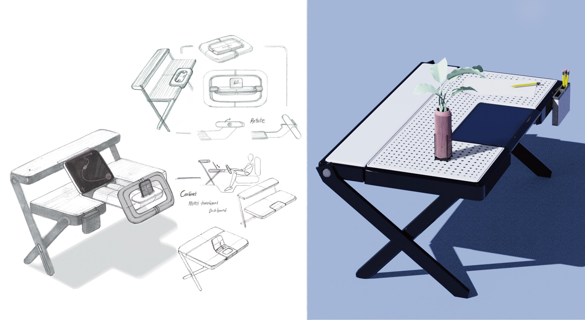 Compressed space，Mobile society，conceptual design，vehicle，