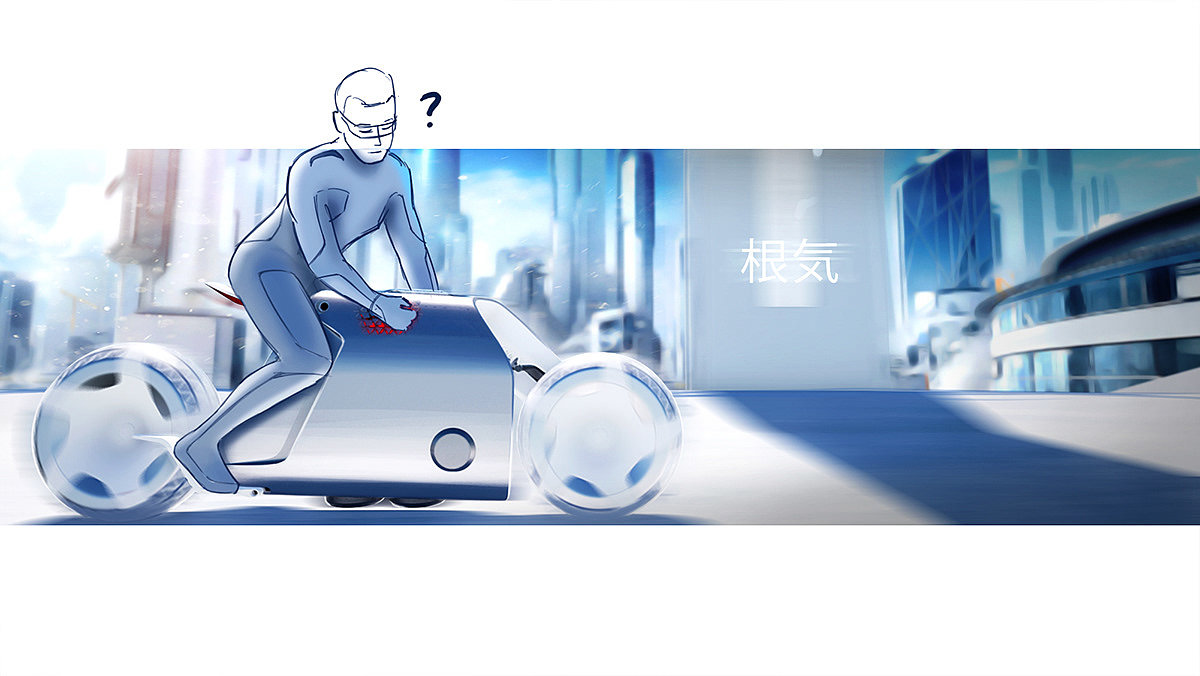 Automatic electric vehicle，PULSE，Future electric vehicle，motorcycle，