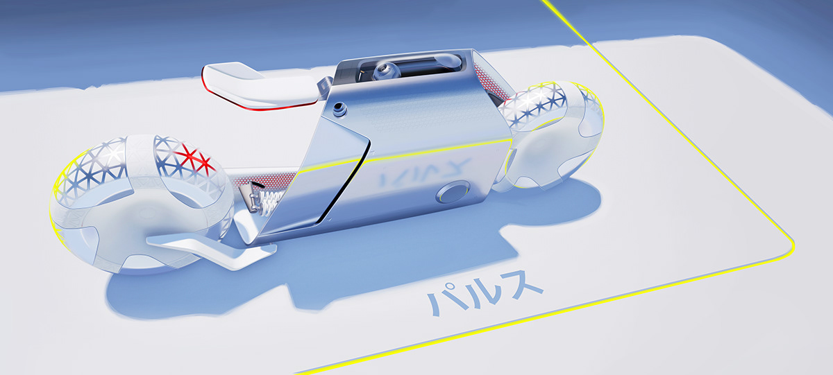 Automatic electric vehicle，PULSE，Future electric vehicle，motorcycle，