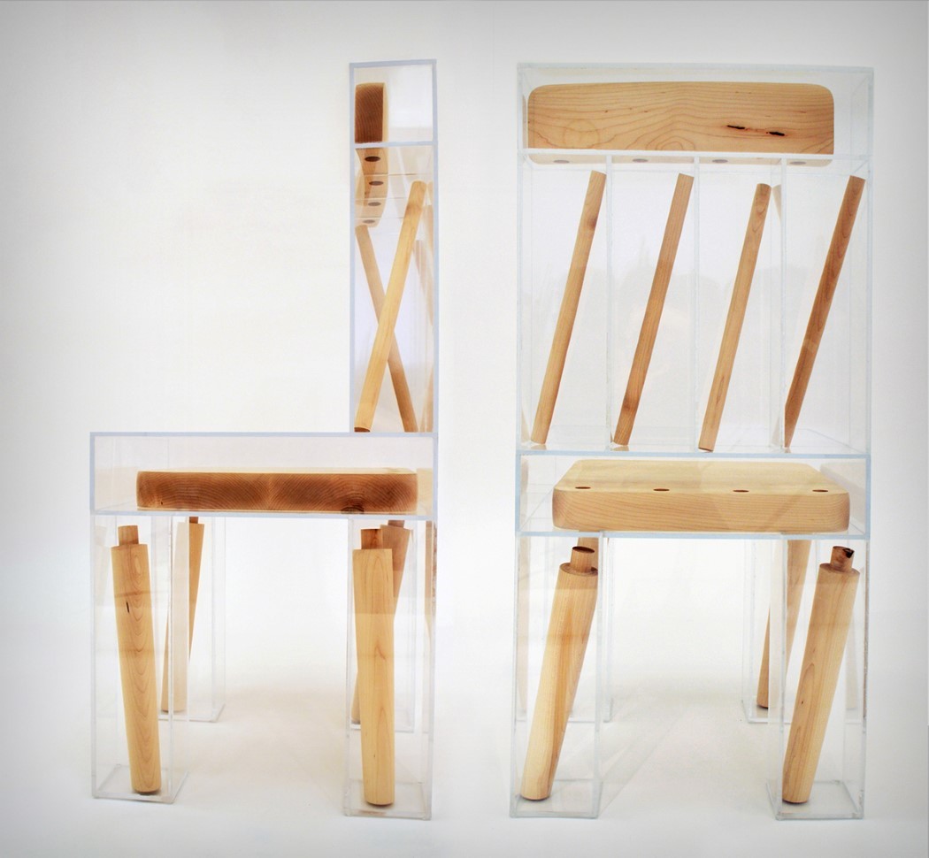 chair，Glass，assemble，industrial design，