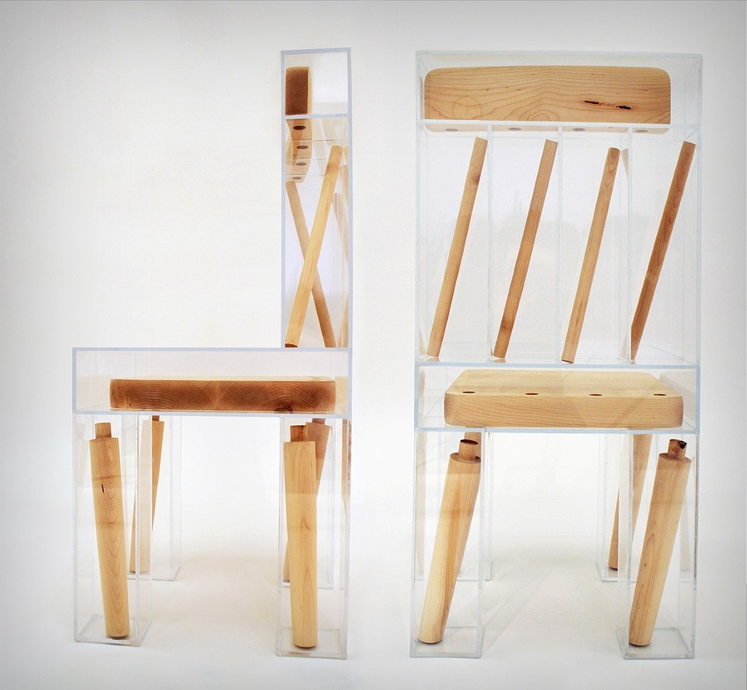 椅子，玻璃，组装，工业设计，