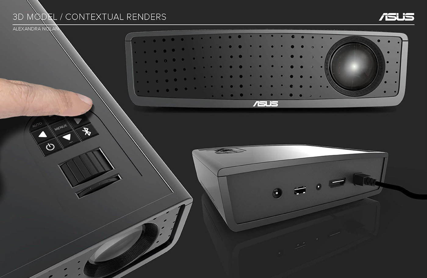 Projector，product design，industrial design，