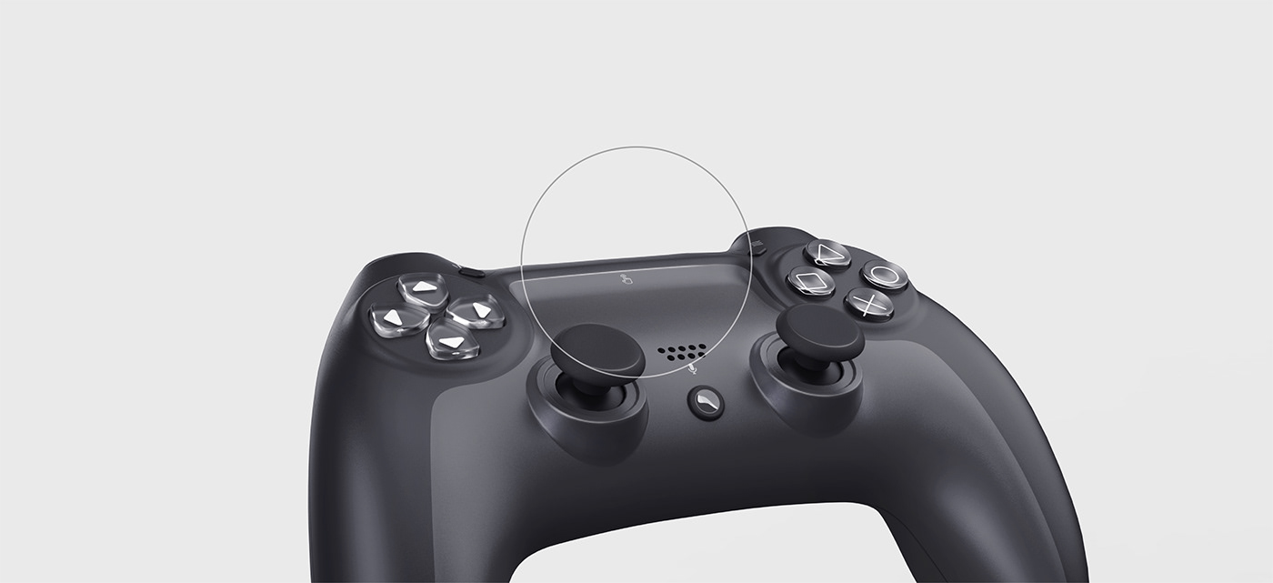 Game accessories，rocker，black，OASIS，