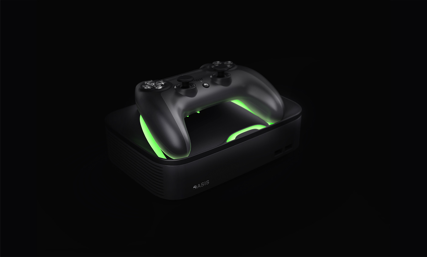 Game accessories，rocker，black，OASIS，