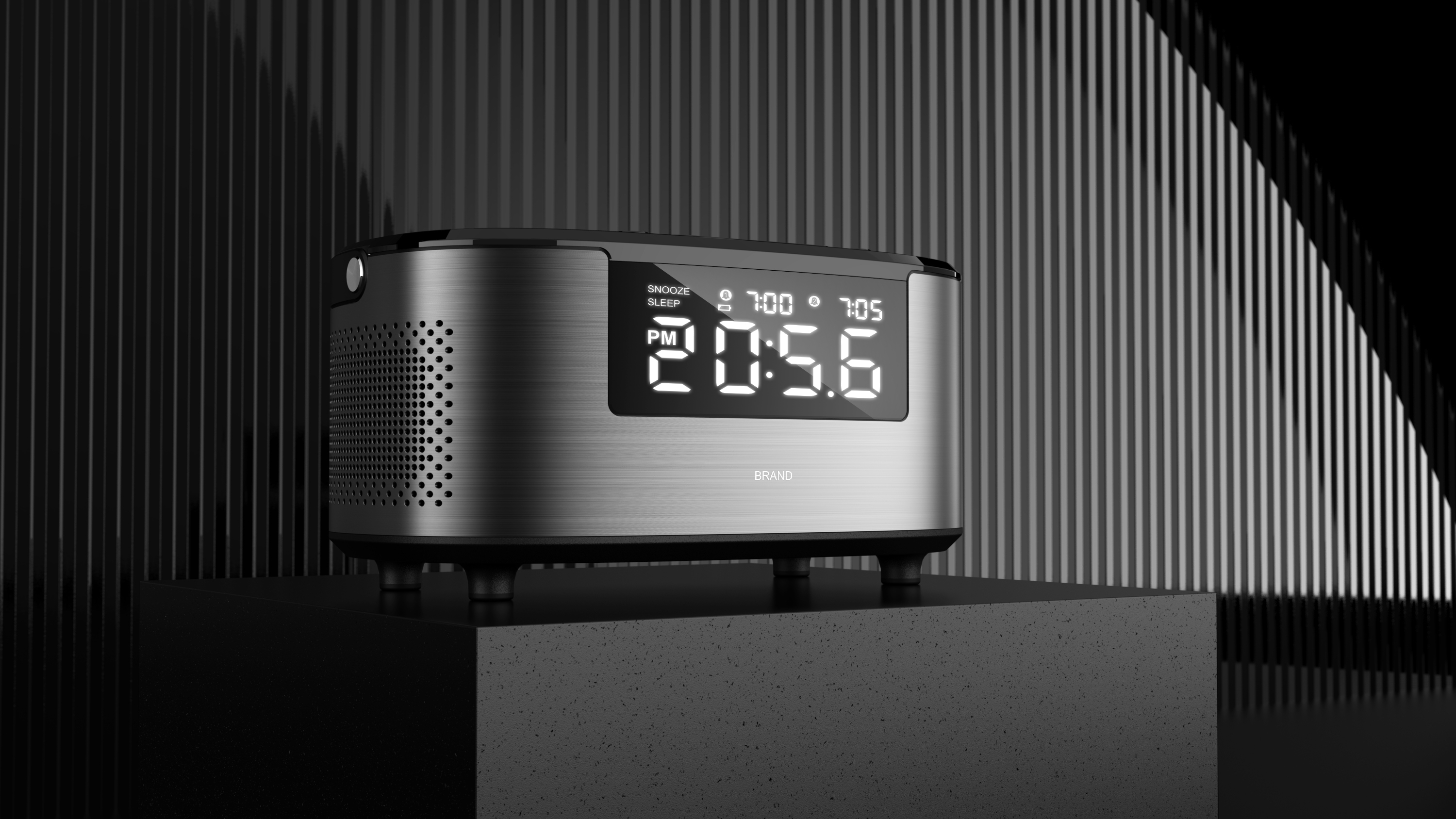 Wireless charging，Clock，alarm clock，loudspeaker box，Bluetooth，